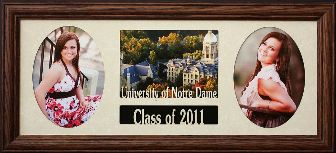 Triple Frame Graduation Triple 5x7, Personalized Picture Frame, Custom Graduation, Graduation ...