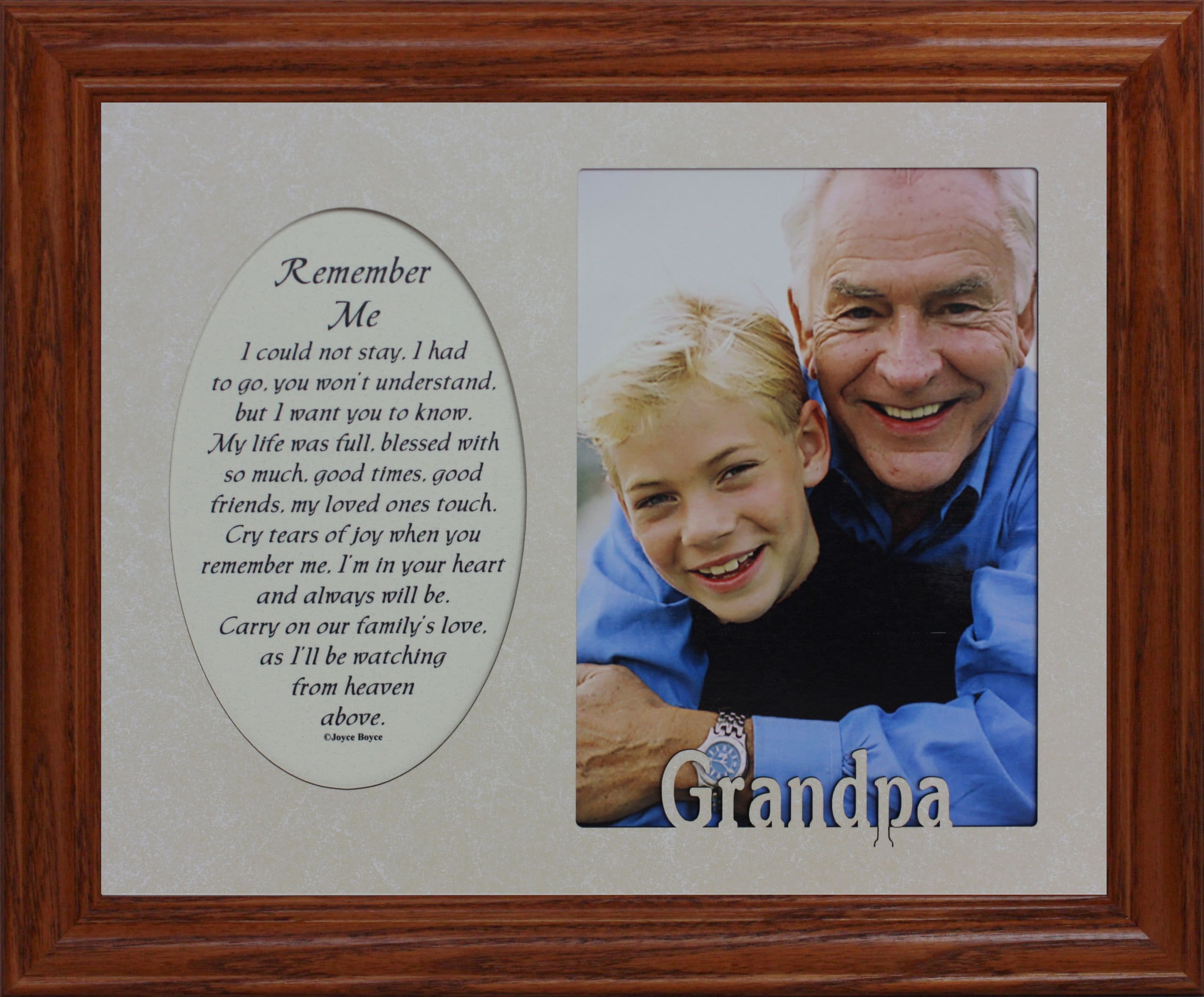 8x10 Remember Me Picture Frame With 5x7 Photo - Memorial, Bereavement,  Sympathy Tribute - Etsy, image size:2844x2354