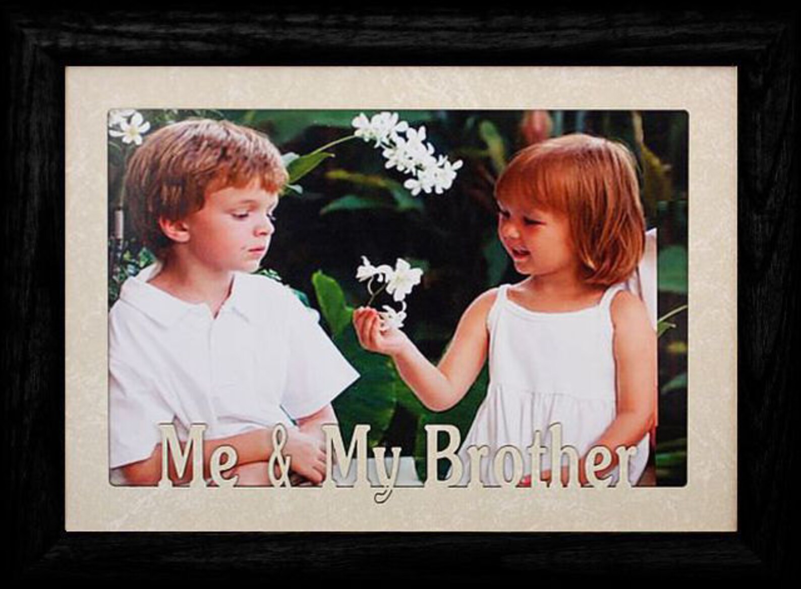 5x7 JUMBO Me & My BROTHER/S Photo Frame Holds a Landscape Etsy