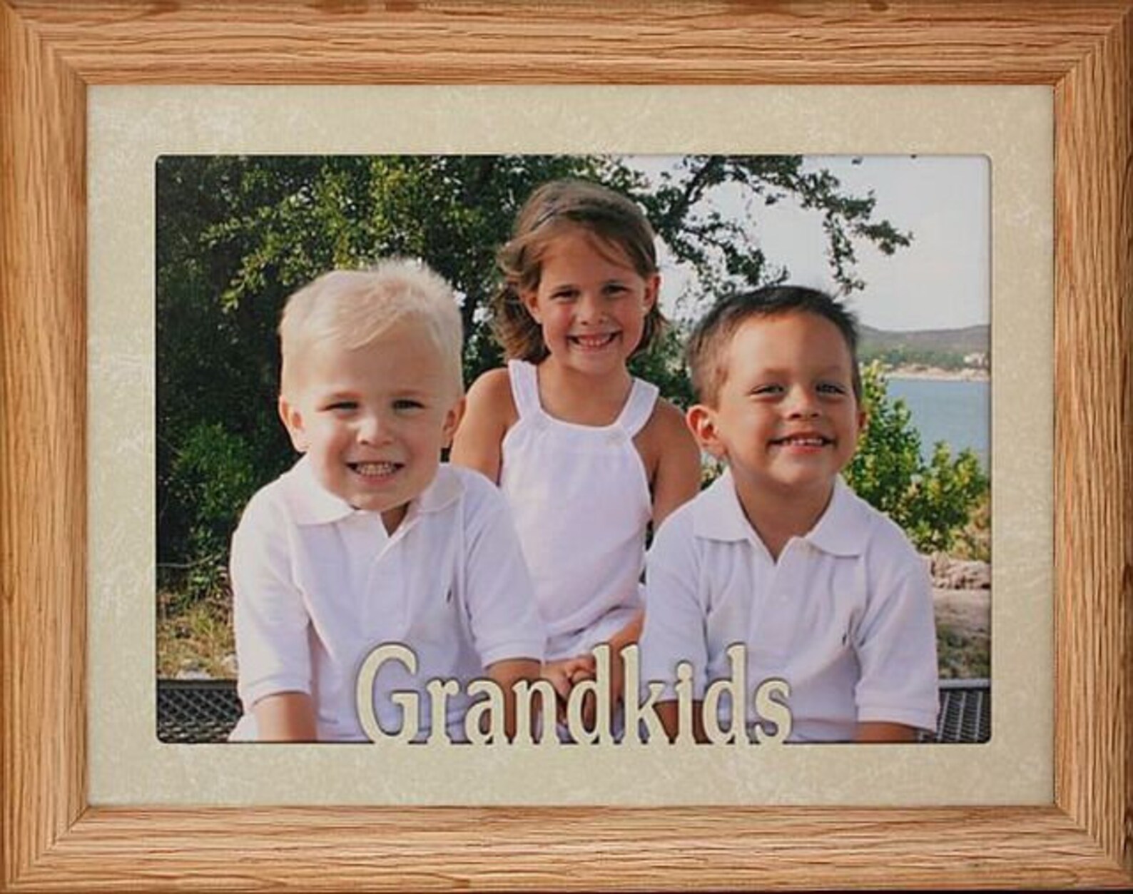 5x7 JUMBO GRANDKIDS Photo Frame Holds a 5x7 Photo Etsy
