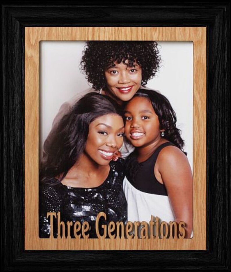 Jumbo 8x10 Family Generations Picture Frame ~ Three Generations, Four ...