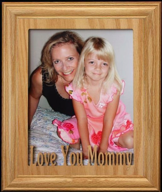 8x10 Love You Mommy Portrait Picture Frame Great Gift For Etsy