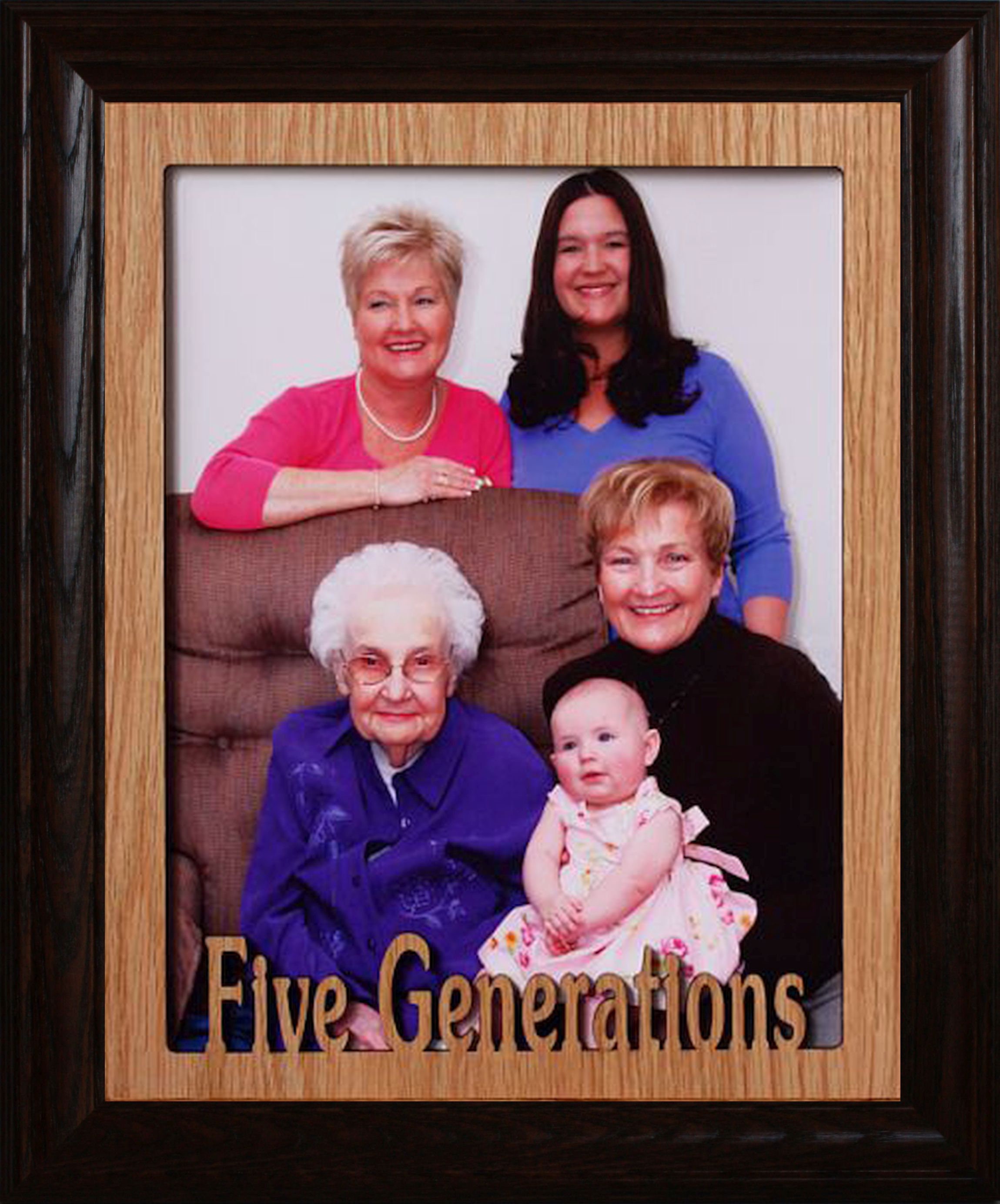 Jumbo 8x10 Family Generations Picture Frame ~ Three Generations, Four ...