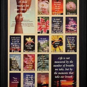 12x16 School Years Collage Frame, Birth to Senior   Choice of Mat & Frame (Letters)