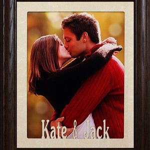 8x10 personalized picture frame, Custom Text, Personalized gift idea