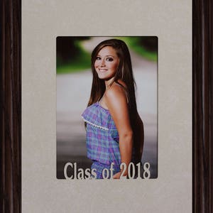 8x10 Graduation Frame CLASS OF 2025 (or ANY Year) ~ Holds 5x7 ~ Portrait or Landscape Mother&#39;s