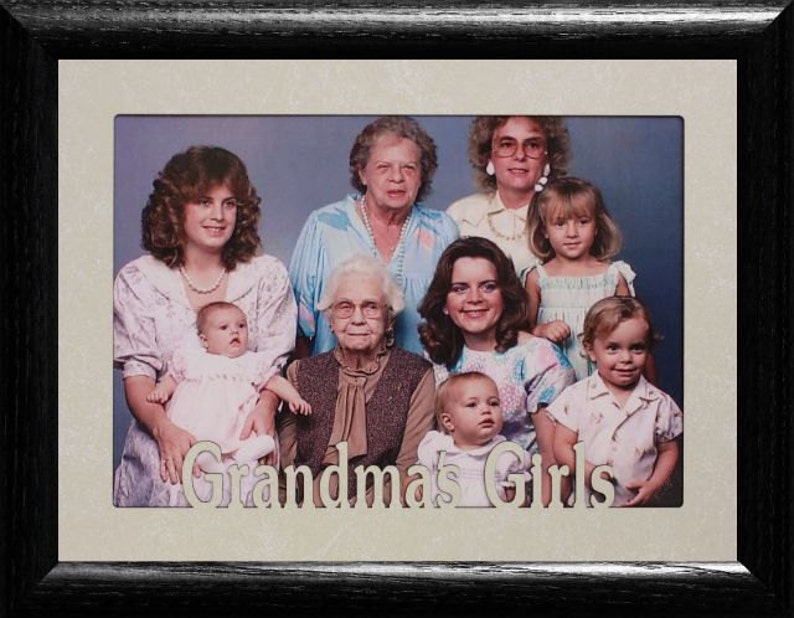 5x7 Jumbo Grandma S Girls Photo Frame Holds A Image 0
