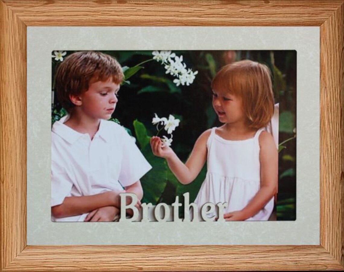5x7 JUMBO BROTHER Photo Frame Holds a 5x7 Photo Etsy