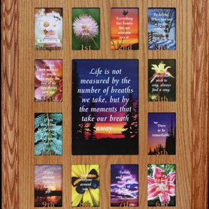 12x16 School years picture Frame Collage ~ Choice of Mat and Frame (Numbers) Mother&#39;s