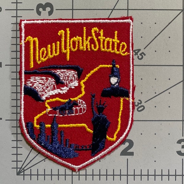 New York State - Voyager Patch for Jackets, Backpacks, Jeans/Clothing, Costumes, Crafts