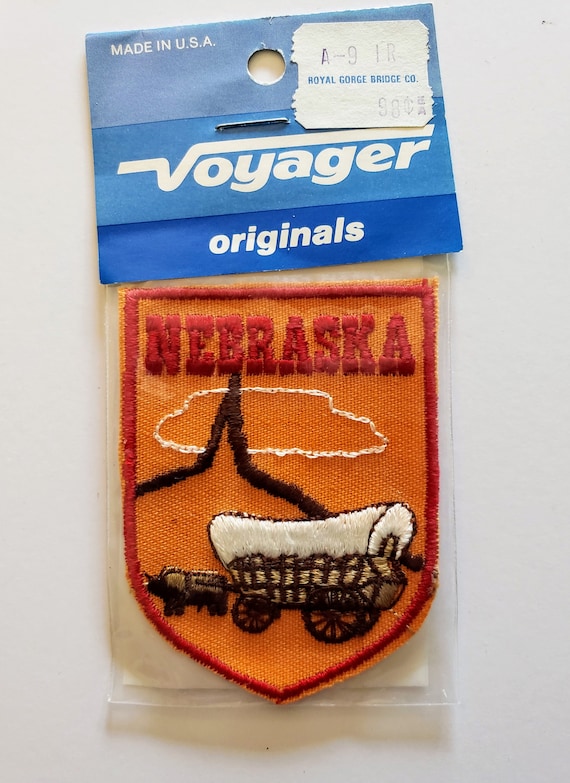 Nebraska - Vintage Patch for Jackets, Backpacks, J