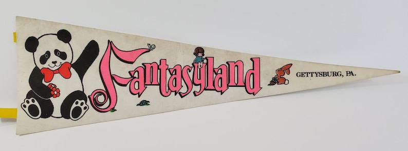 Fantasyland Vintage Pennant Pennsylvania Gettysburg