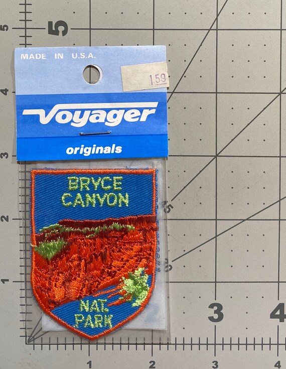 Bryce Canyon, Utah - Vintage Patch for Jackets, Ba