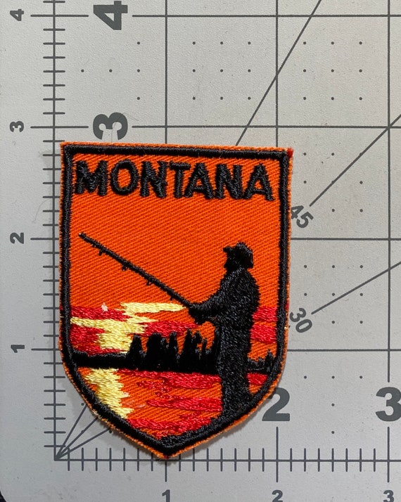Montana - Vintage Voyager Patch for Jackets, Backp