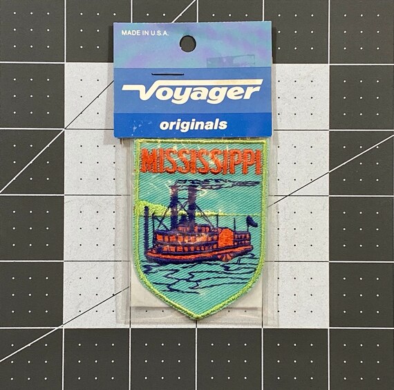 Mississippi - Vintage Patch for Jackets, Backpacks
