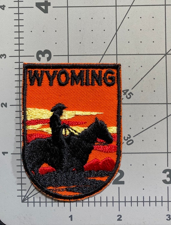 Wyoming - Vintage Patch for Jackets, Backpacks, Je