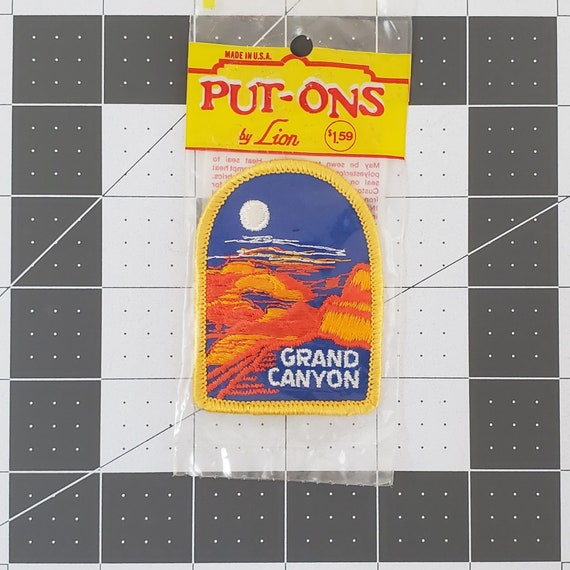 Grand Canyon, Arizona - Patch for Jackets, Backpac