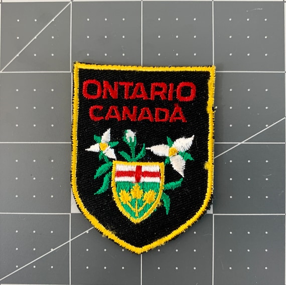 Ontario, Canada - Voyager Patch for Jackets, Backp