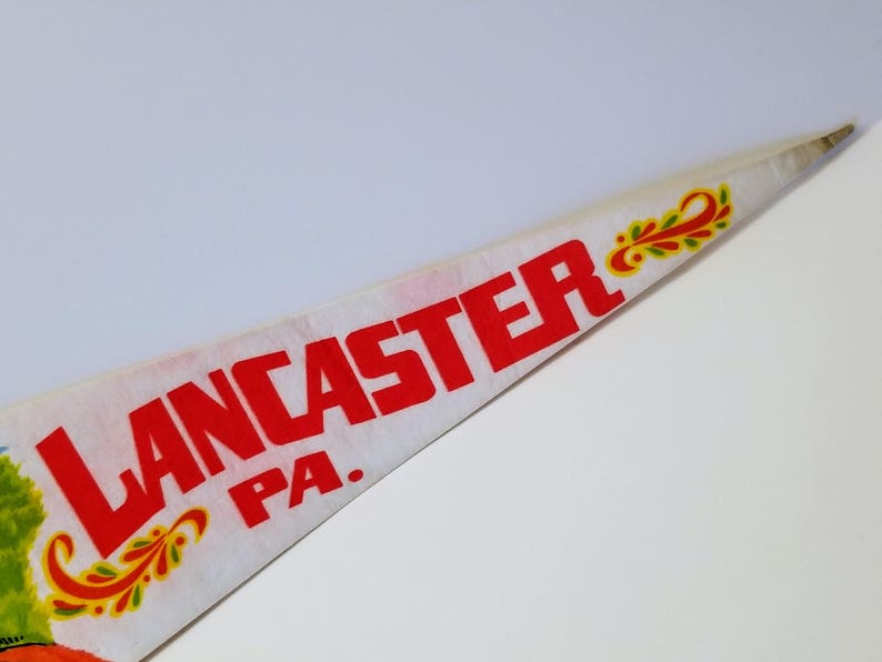 Lancaster Vintage Pennant Pennsylvania