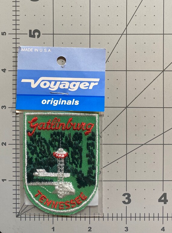 Gatlinburg, Tennessee - Voyager Patch for Jackets,