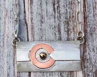 Colorado Flag Necklace - Small & Large