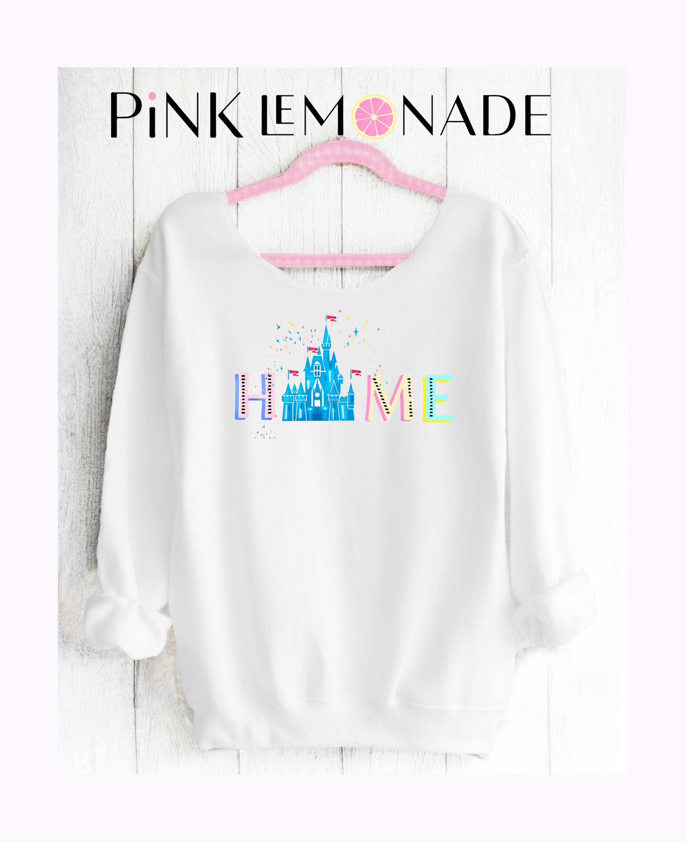 pink disney sweater