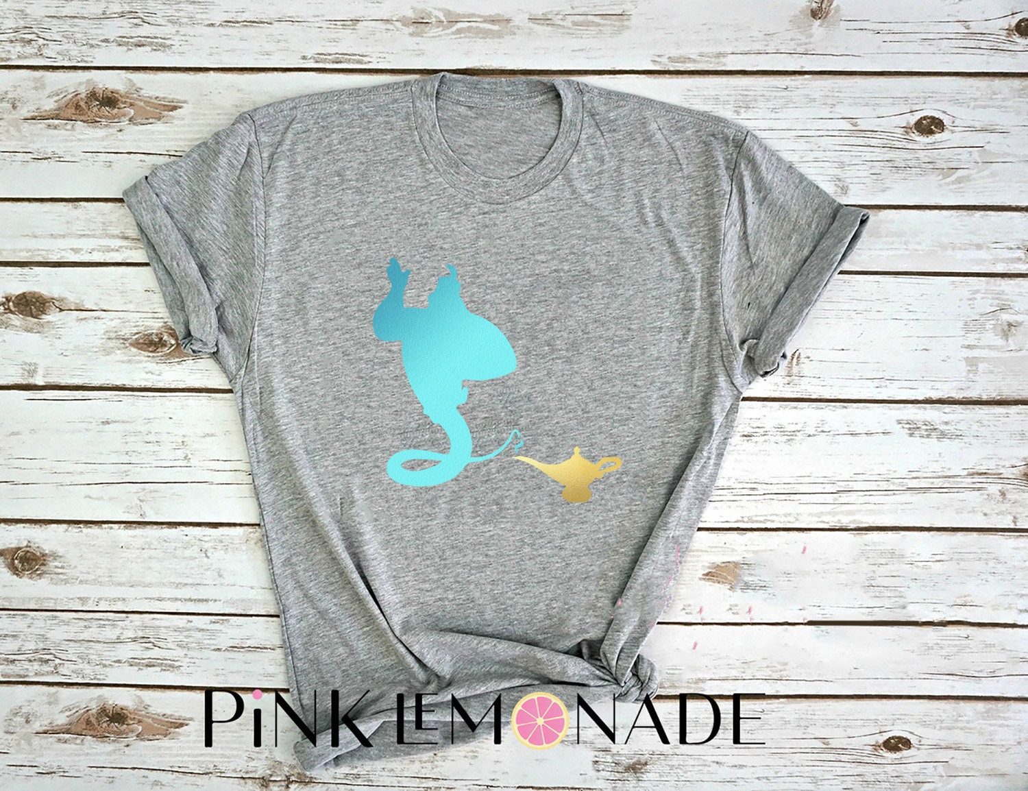 Aladdin. Aladdin shirt. Aladdin Genie. Genie shirt. Unisex T-Shirt. made by Pink Lemonade Apparel