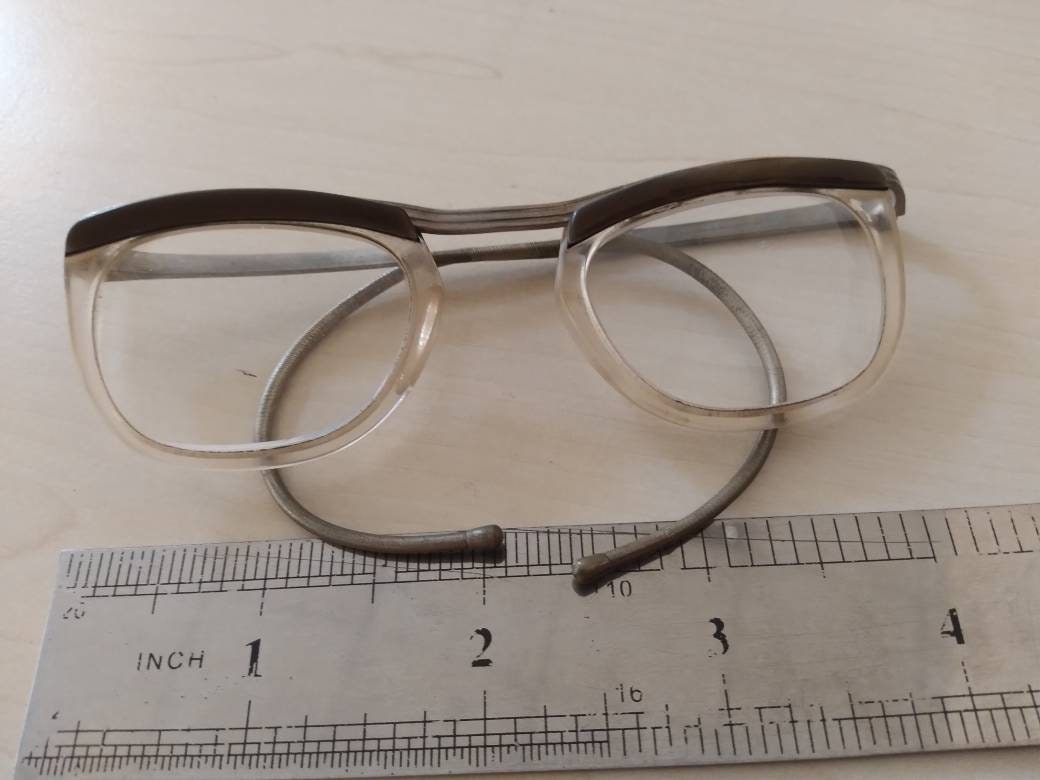 Vintage Eyeglasses Round Frames Small Glasses Grandma Eyewear Etsy