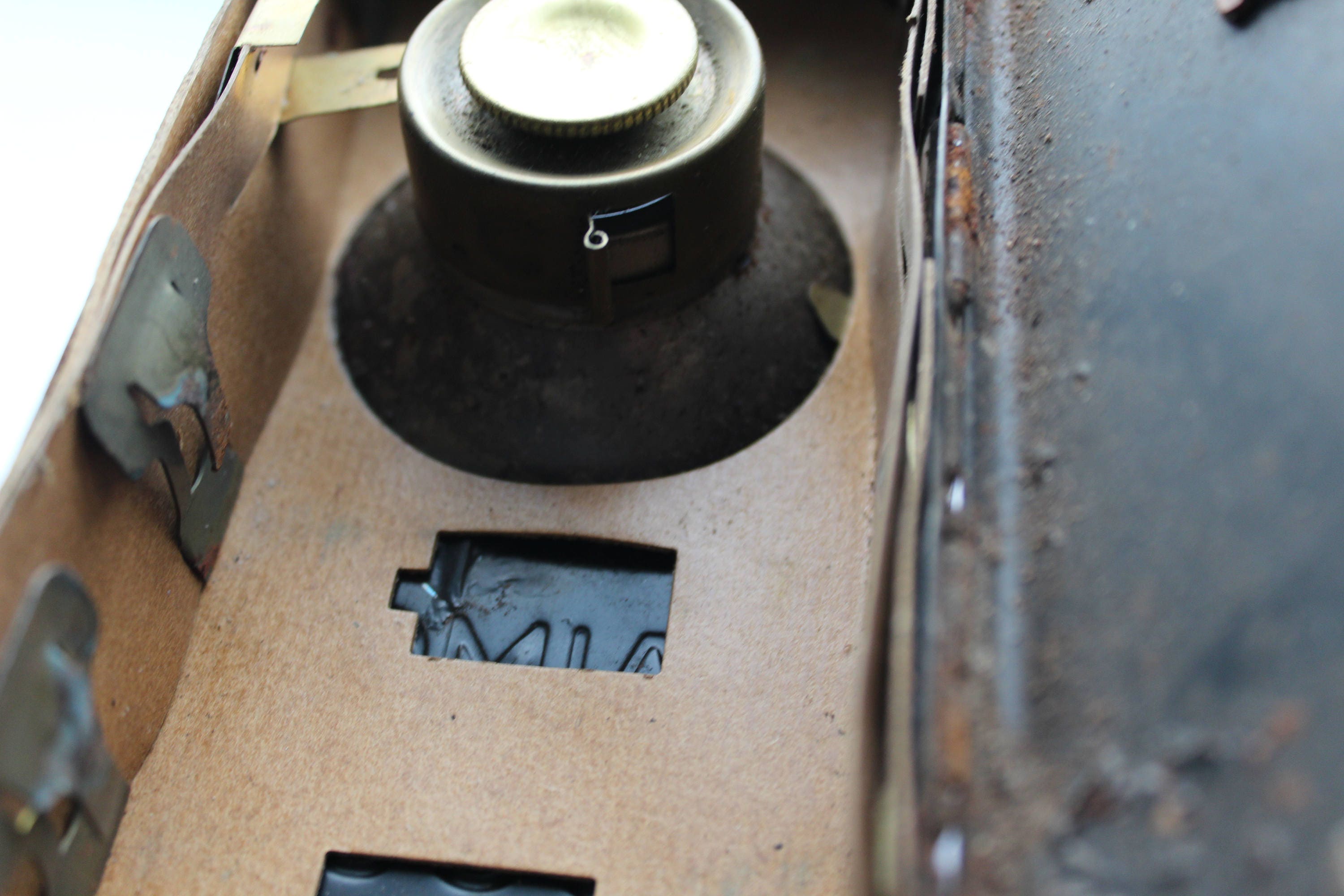 Flashlight Vintage Old Signal Light Rare Military Black Etsy