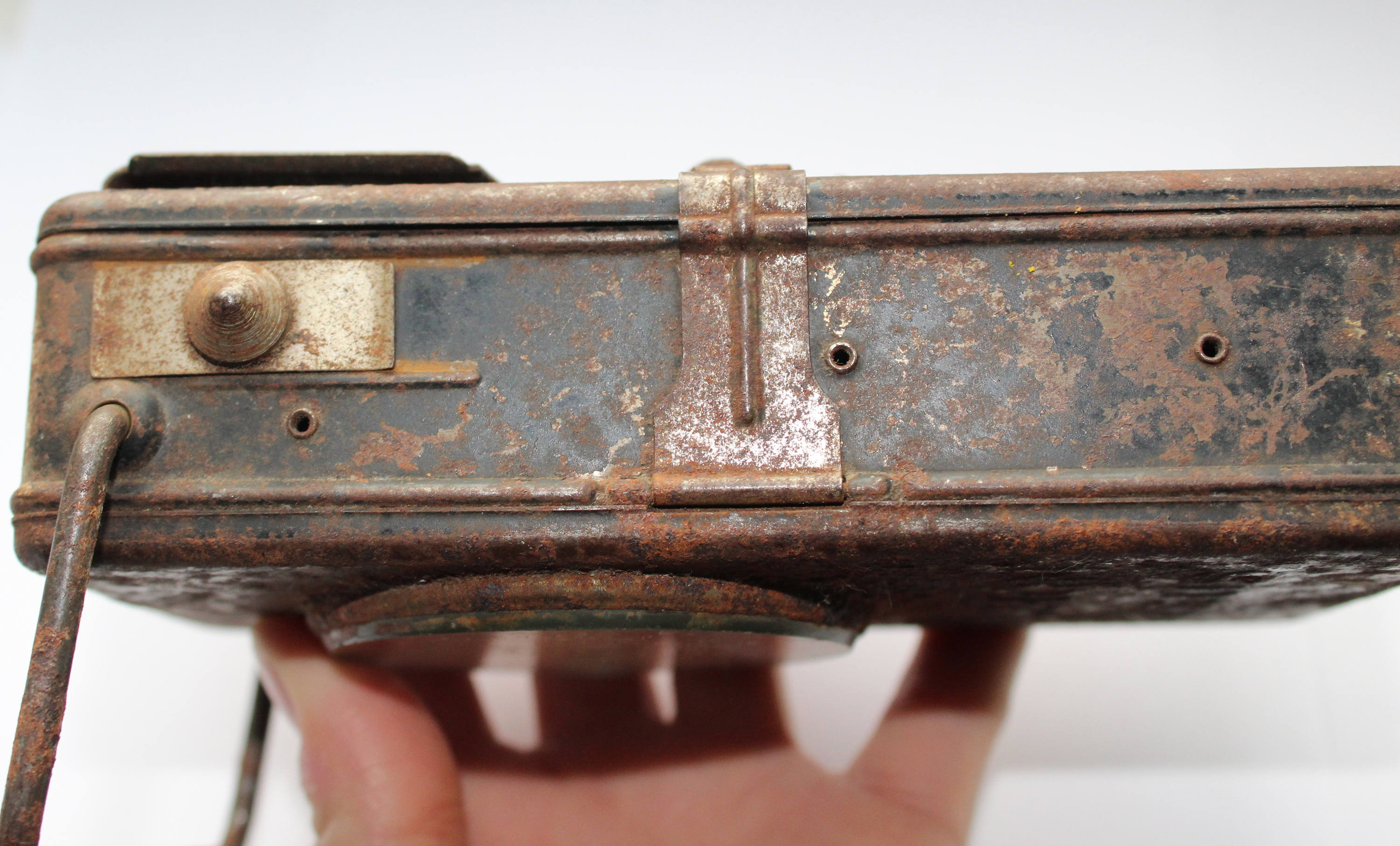 Flashlight Vintage Old Signal Light Rare Military Black Etsy