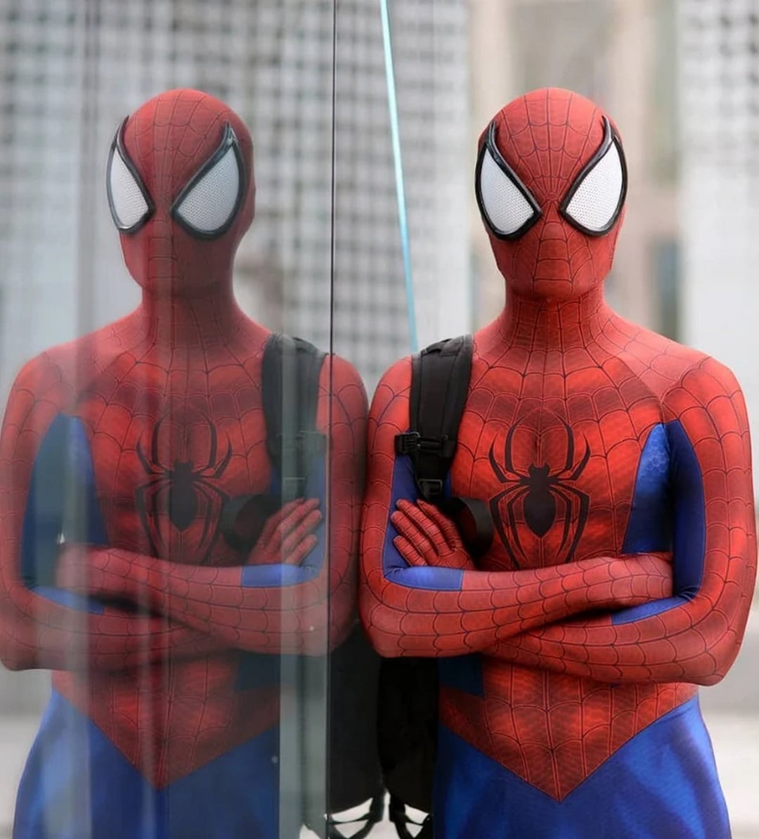 Halloween Classic Spiderman Superhero Cosplay Costume Zentai Etsy