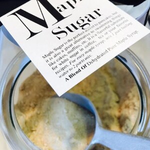 Maple sugar