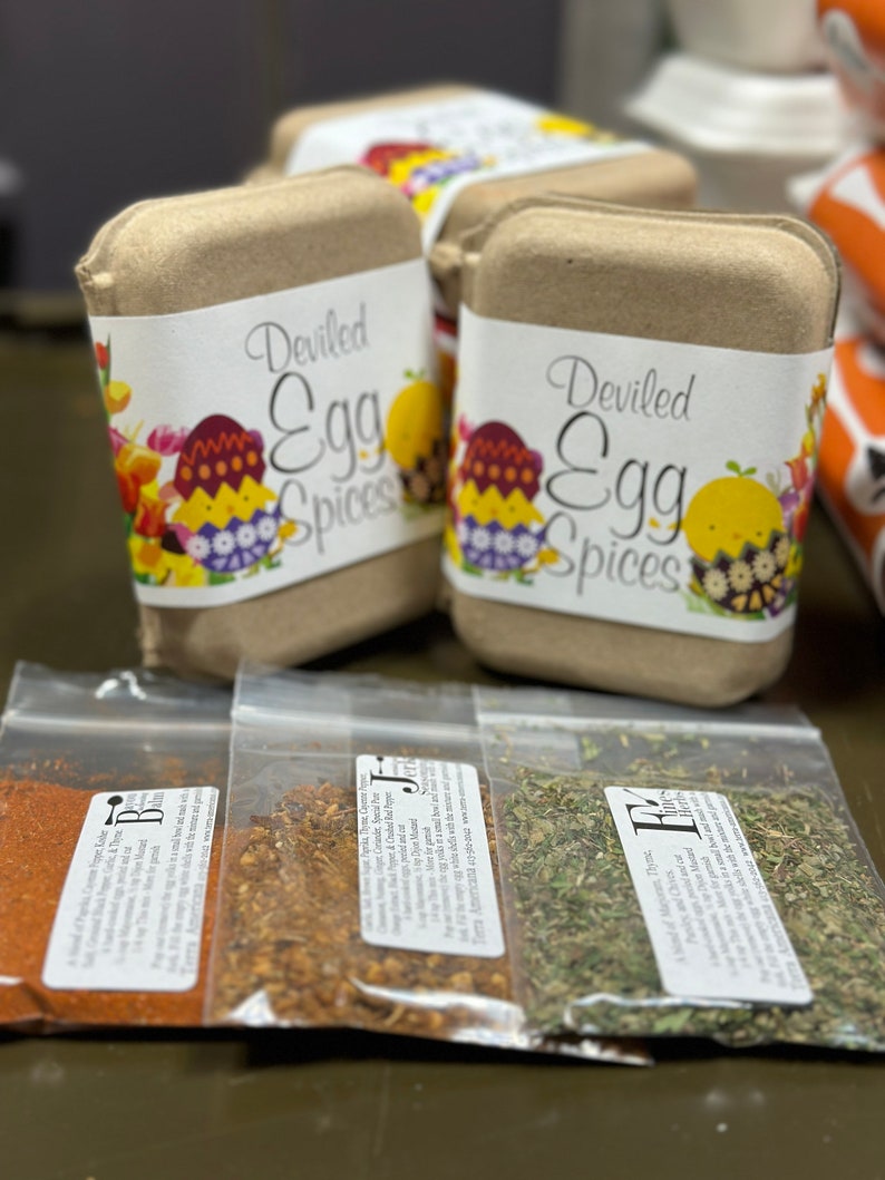 Deviled Egg Spice Kit Etsy