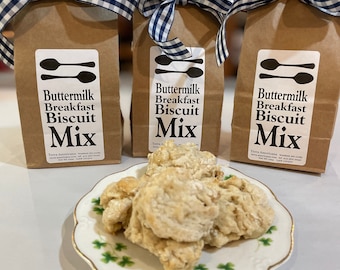 Breakfast biscuit mix - apple, buttermilk and lavender with gluten free options