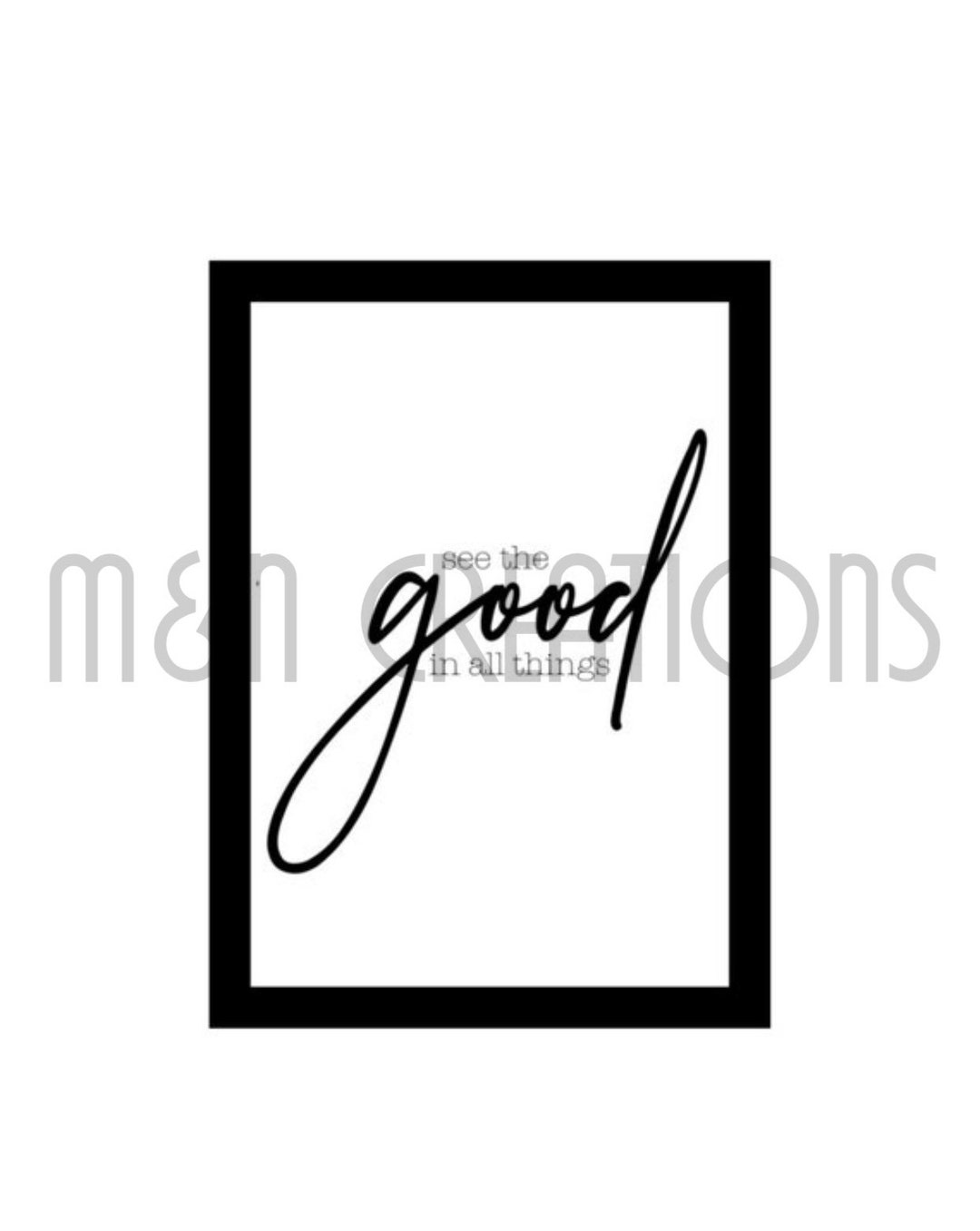 See the Good Wall Art Quotes Digital Download Instant Download
