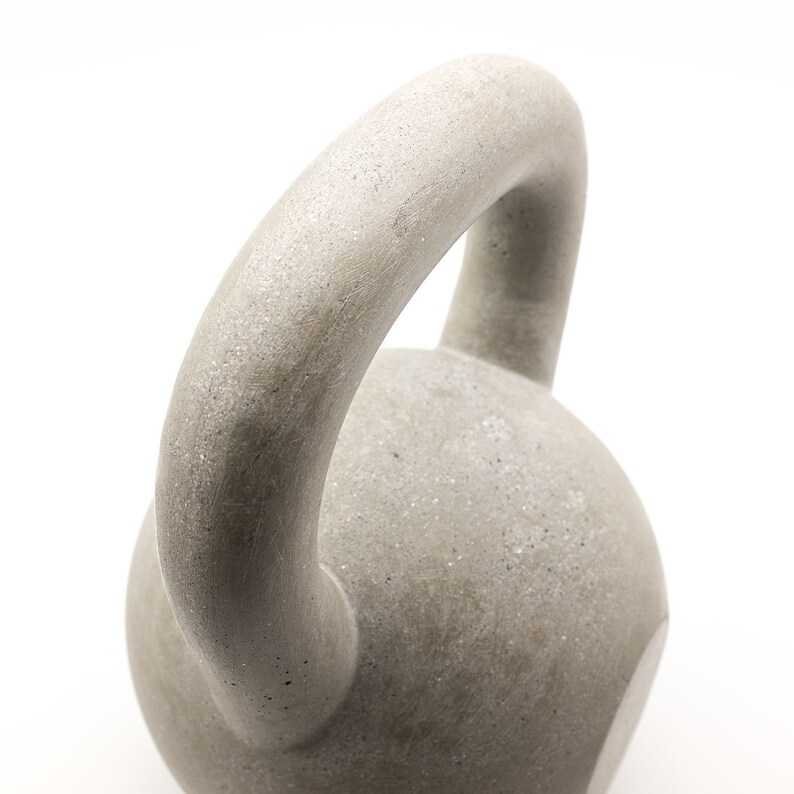 Kettlebell Concrete Etsy