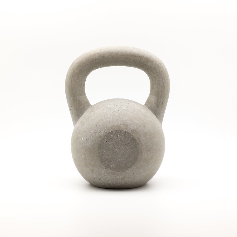 Kettlebell Concrete Etsy
