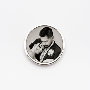 Memorial pin, Custom Photo Lapel Pin, Memorial lapel pin, In memory lapel pin, Photo Lapel Pin, Funeral pin, Memorial photo pin, Wedding pin