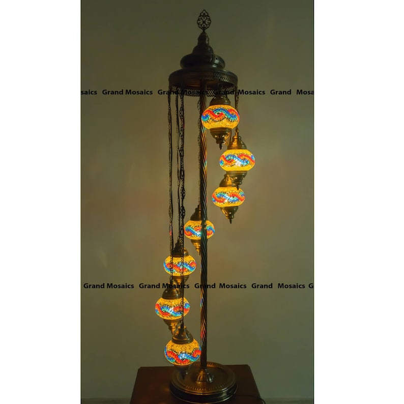 Floor lamps,mosaic Turkish lamps,modern floor lamp,agate nightlight,unique light fixture,mason jar lantern,agate night light,lampshades