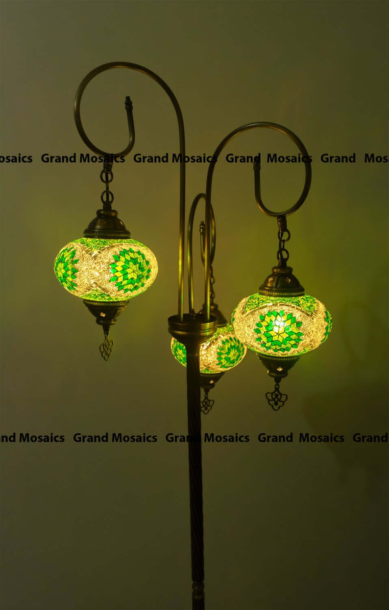 Floor Lamps Mosaic Turkish Modern Room Lighting Boho Night Light Moroccan Bedroom Minimalist Rustic Lantern