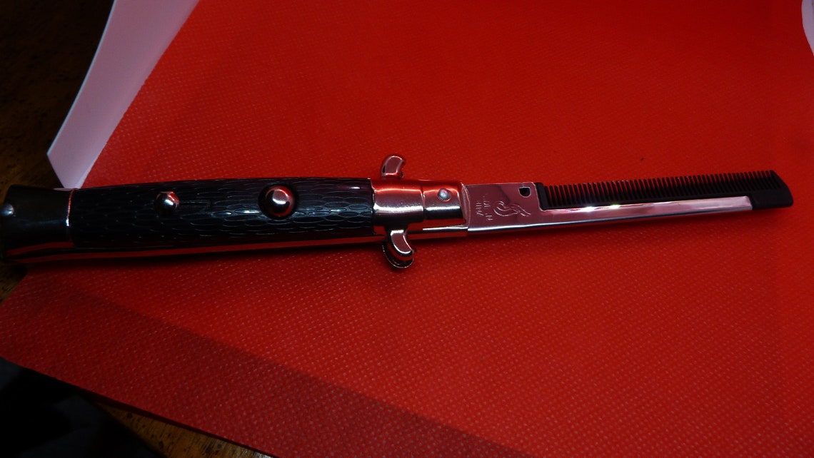 Flick knife combe Etsy