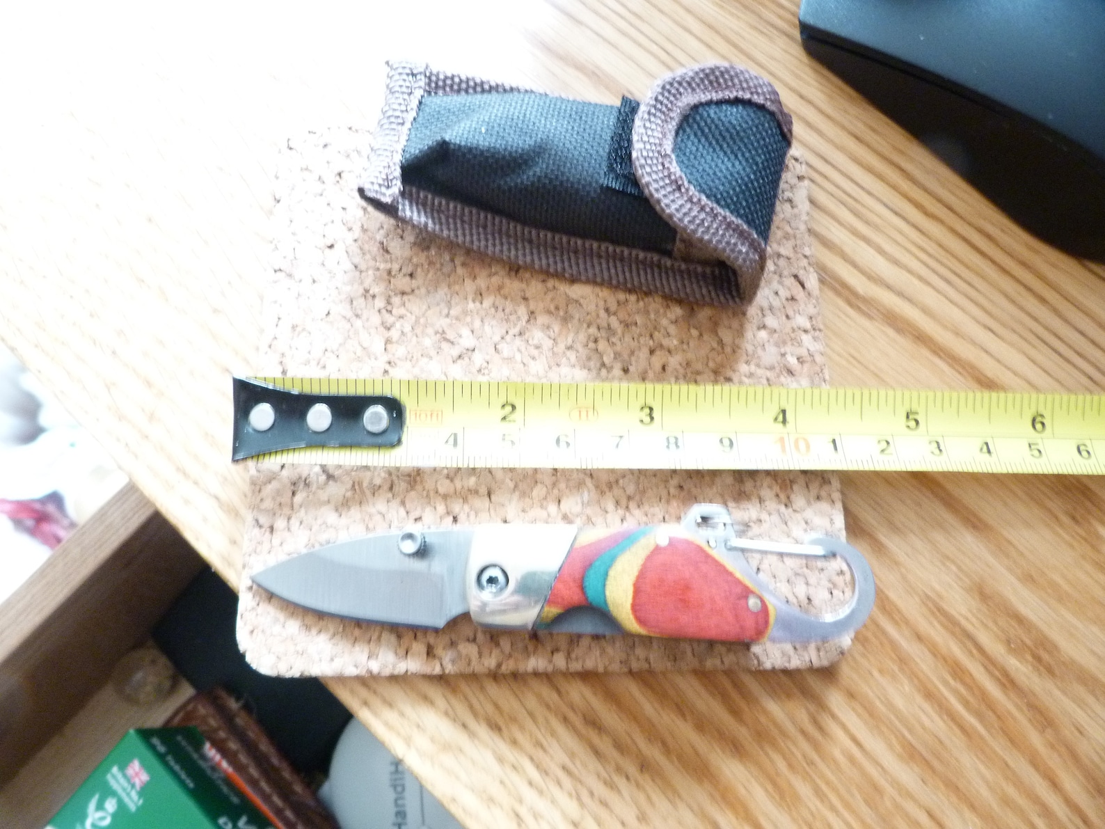 A handy pocket knife /tool with belt clip and pouch Etsy