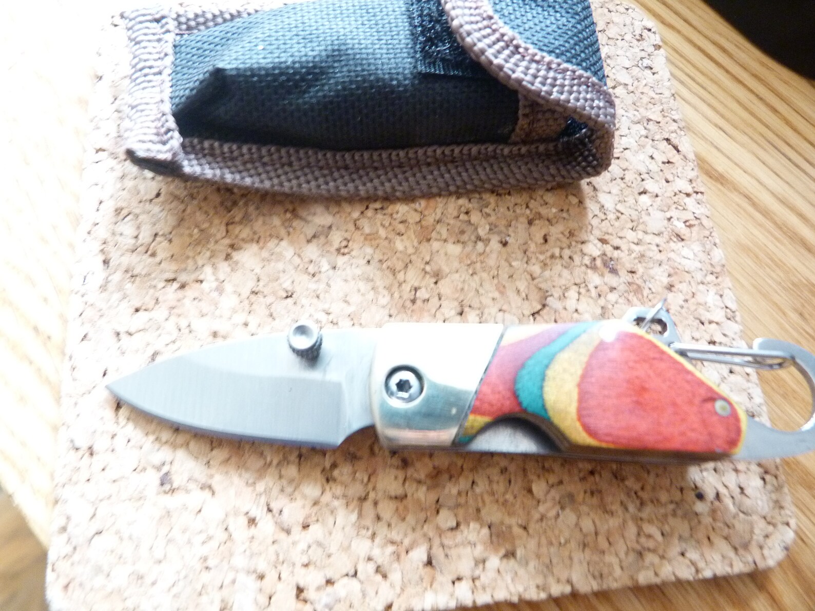 A handy pocket knife /tool with belt clip and pouch Etsy