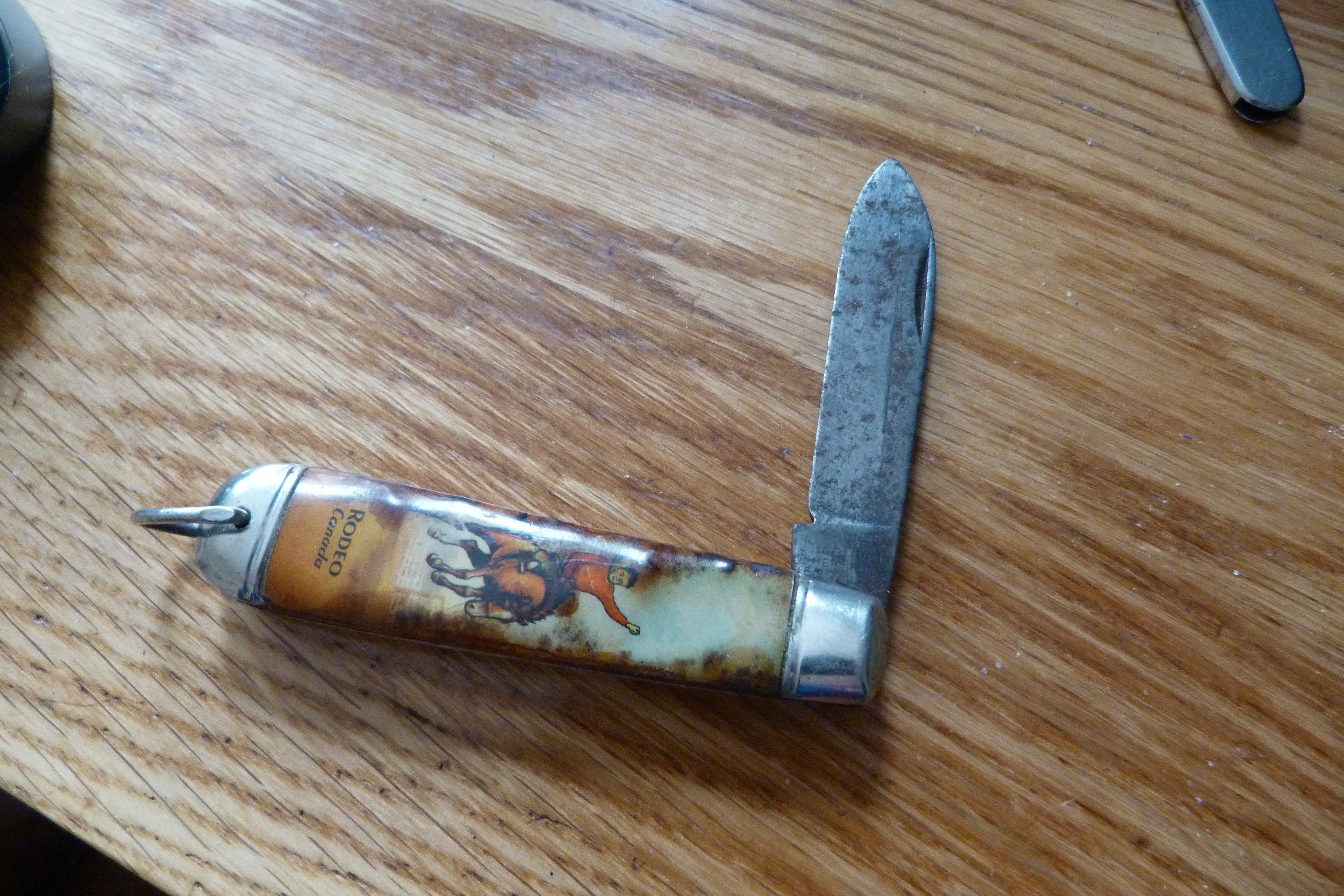 A vintage rodeo cowboy pocket knife Etsy