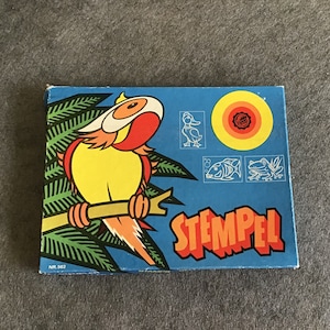 Vintage East German Toy Stamp Set.