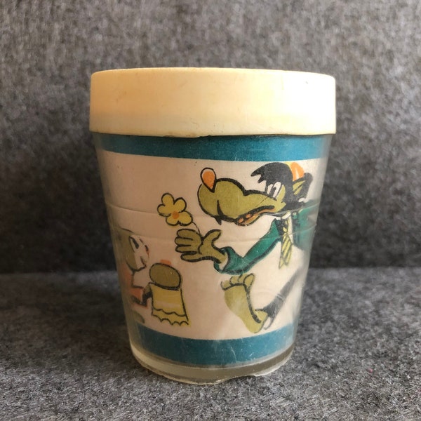 Vintage Soviet Plastic Cup Ny Pogodi.