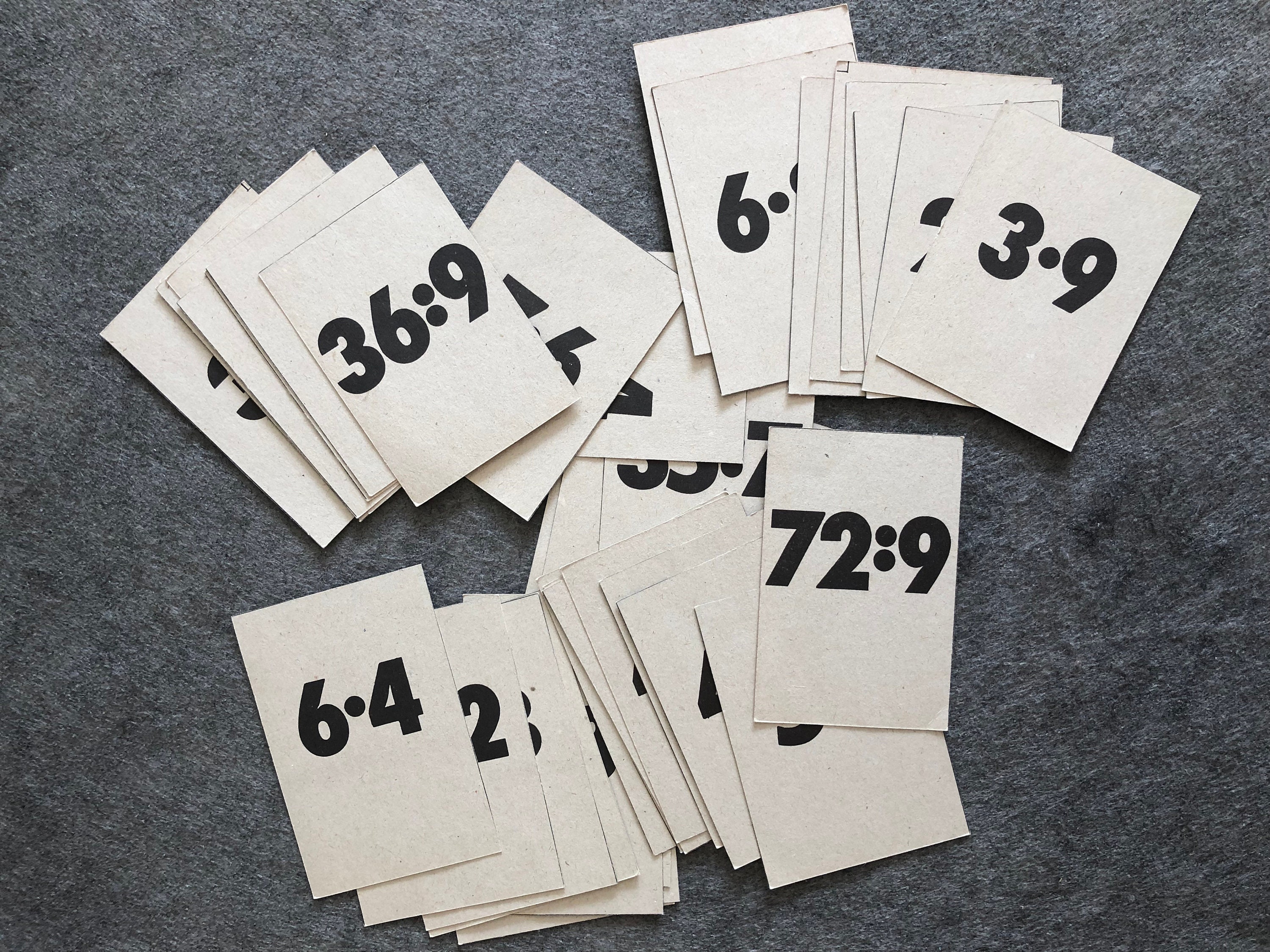 Vintage German Counters Lotto. GDR Rechenlotto. Etsy