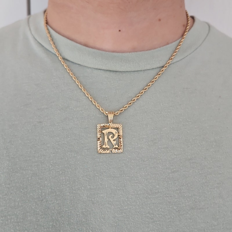 Gold Initials - Etsy