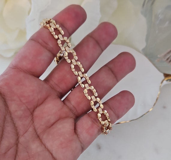 22k Plain Gold Bracelet JG-2107-01807 – Jewelegance