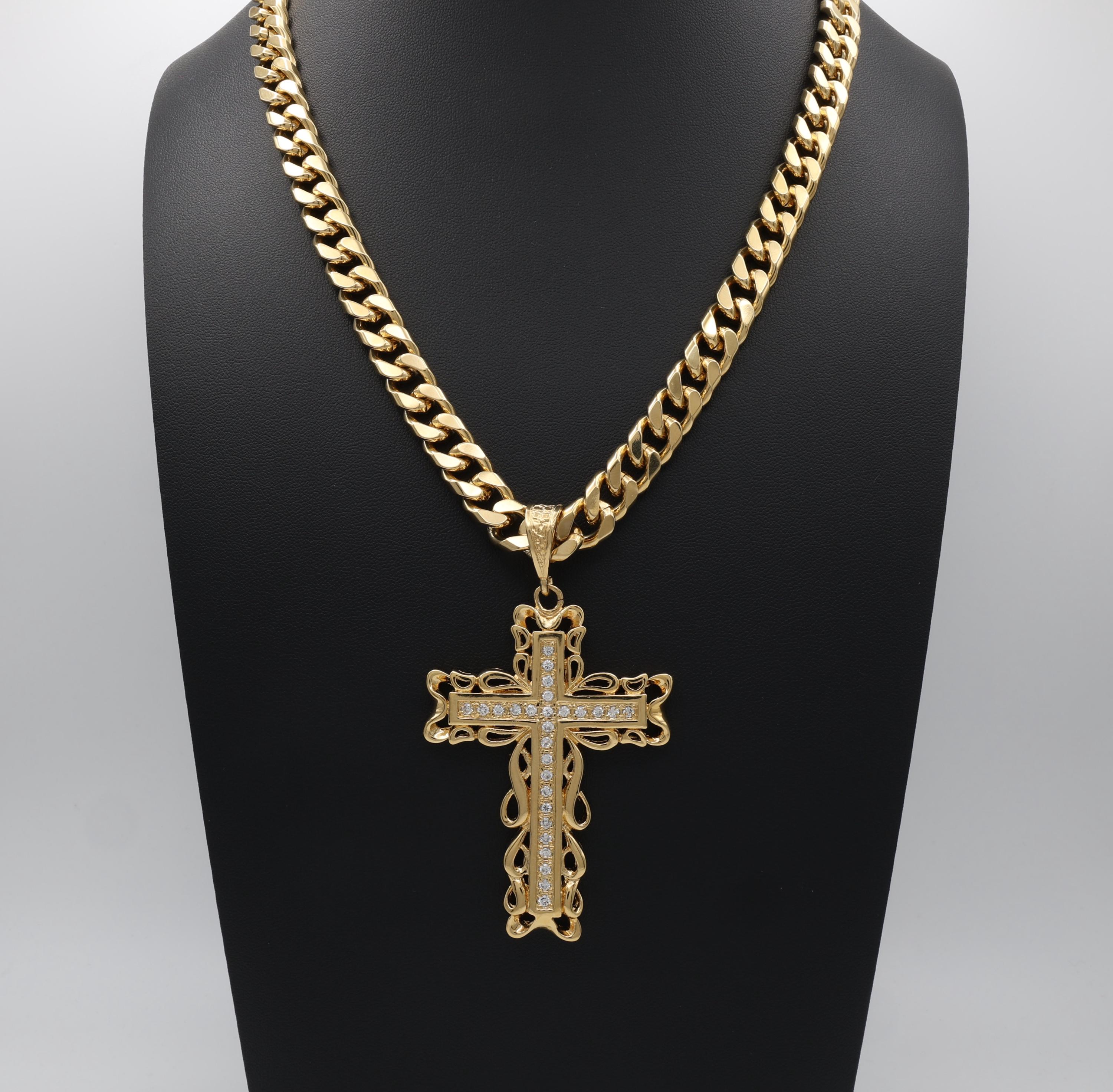 アクセサリー No.42 00s cross necklace gunda handmad gunda - ステルスクロスネックレス / シルバー / STEALTH CROSS